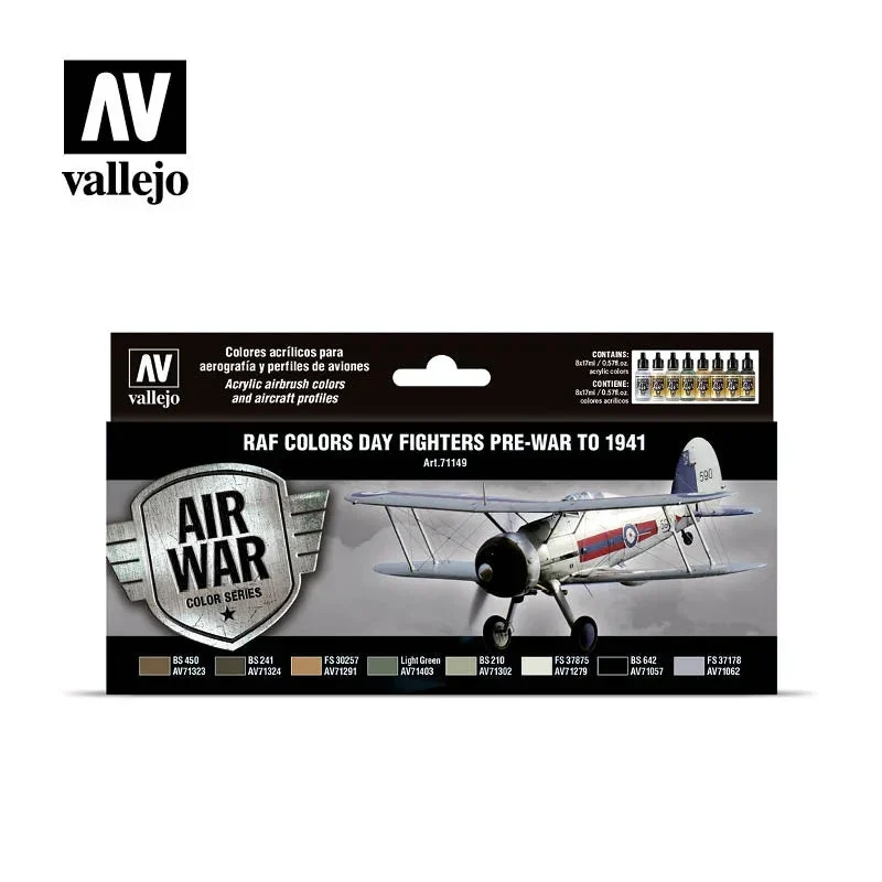 Vallejo 1941 RAF Day Fighters pre-war - 71149
