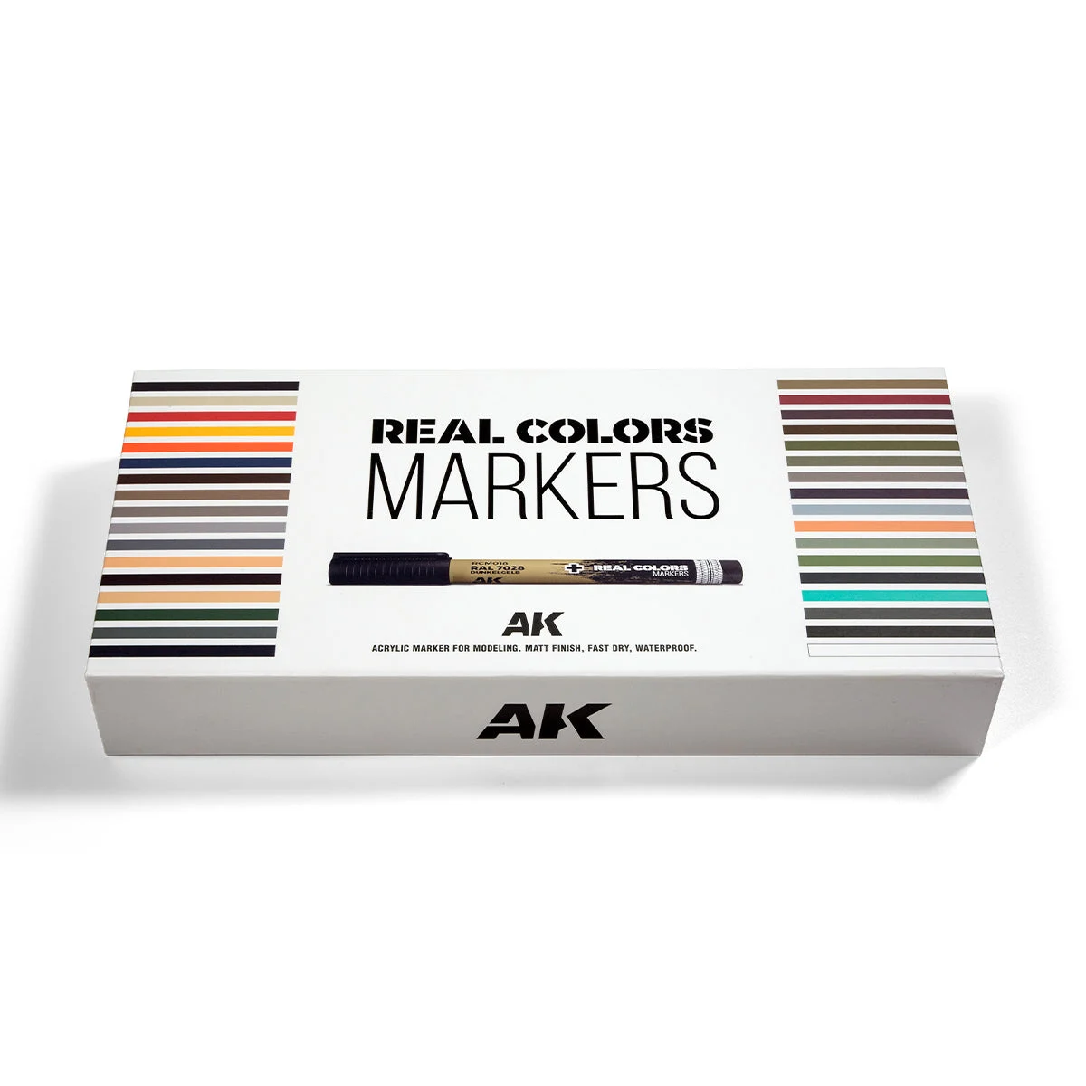AK Interactive Real Colors Markers Special Box Real Colors Markers 34 Markers