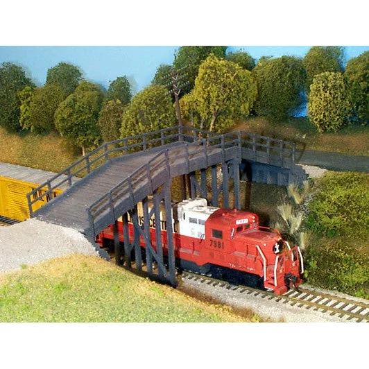 Rix Products 200 HO Scale Rural Timber Overpass