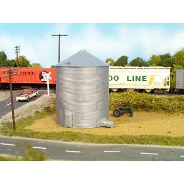 Rix Products 304 HO Scale 30' Corrugated Grain Bin