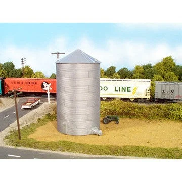 Rix Products 305 HO Scale 44' Corrugated Grain Bin