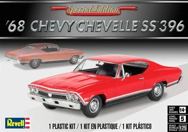 1/24 Revell-Monogram '68 Chevy Chevelle SS 396 - 4445
