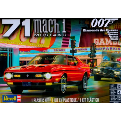 Revell 71 Ford Mustang Mach 1 429 James Bond - Revell USA