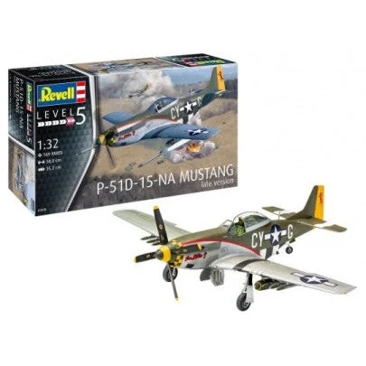Revell 1/32 P51D15 Mustang Late Version Fighter - Revell Germany