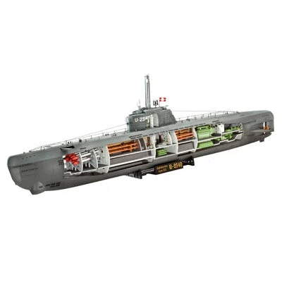 Revell 1/144 German Type XXI Submarine w/Interior - Revell Germany