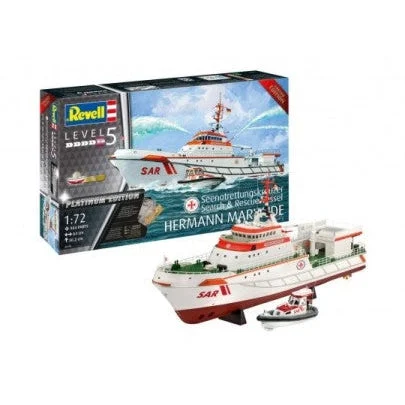 Revell 1/72 Hermann Marwede Search & Rescue Vessel Platinum Limited Edition - Revell Germany