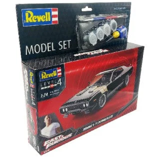 Revell 1/25 Fast & Furious Dominic's 1971 Plymouth GTX Car w/paint & glue - Revell Germany