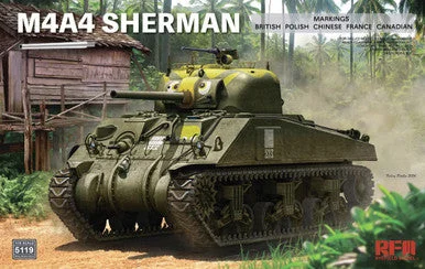 1/35 Ryefiel M4A4 Sherman Plastic Model Kit - PREORDER