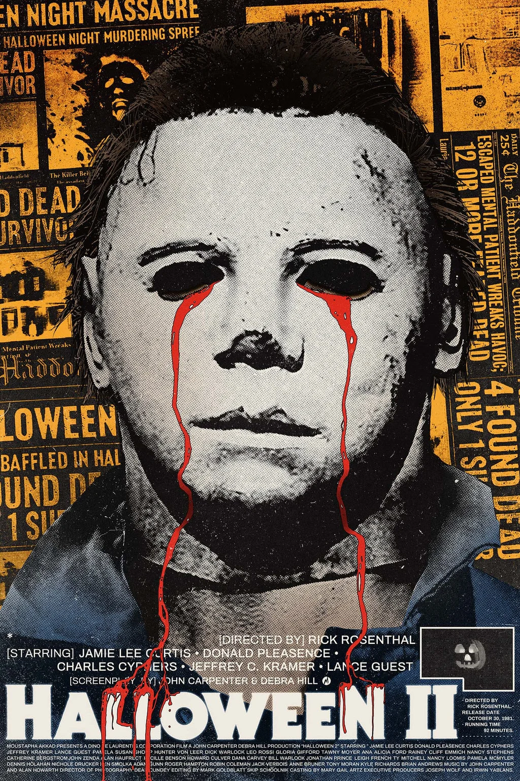 Halloween II Poster - Rafa Orrico