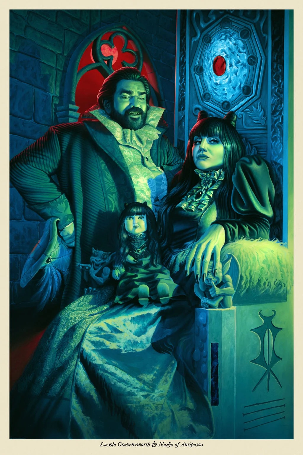 FX's What We Do in the Shadows (Timed Edition) Poster - Robert Laskey