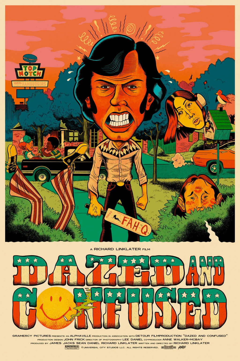 Dazed and Confused Poster - Ryan Besch