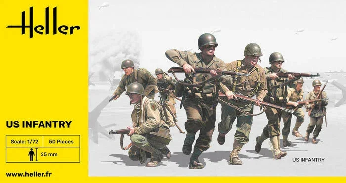 1/72 Heller WWII US Infantry