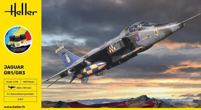 1/48 Heller Jaguar GR1/GR3 STARTER KIT