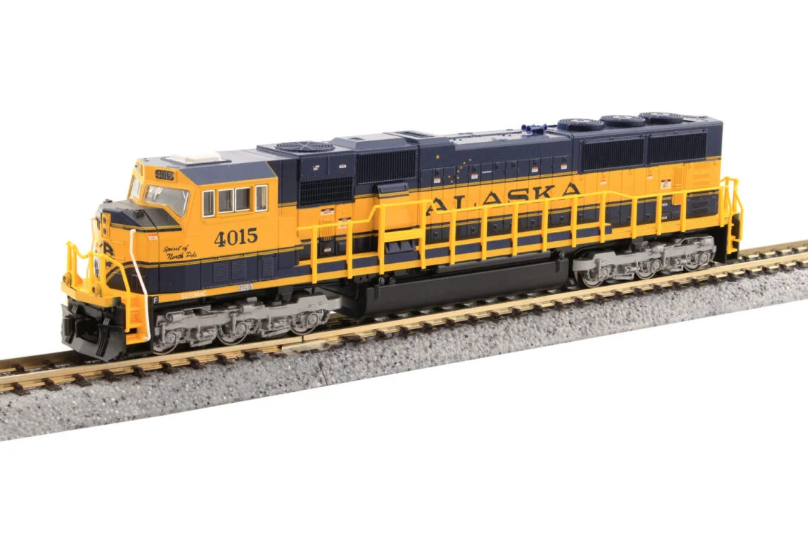 Kato N Scale Alaska Railroad SD70MAC #4015 "Spirit of North Pole" - DCC - KAT1766411DCC