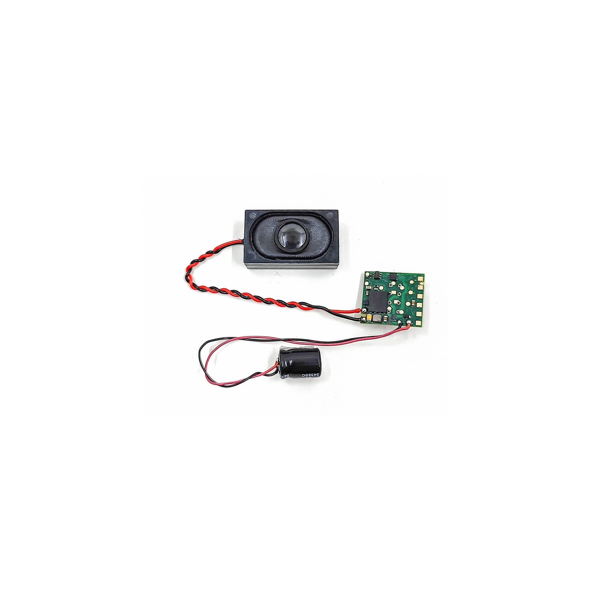 Digitrax SDYH167IP HO SoundFX DCC Sound Decoder — 9-Pin Plug, 8 Function