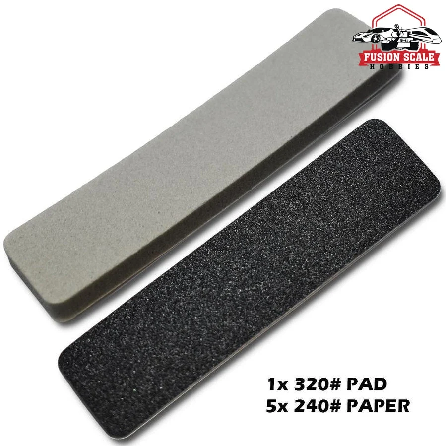Scale Modelers Supply Sanding Plate Refill Medium Coarse Pad