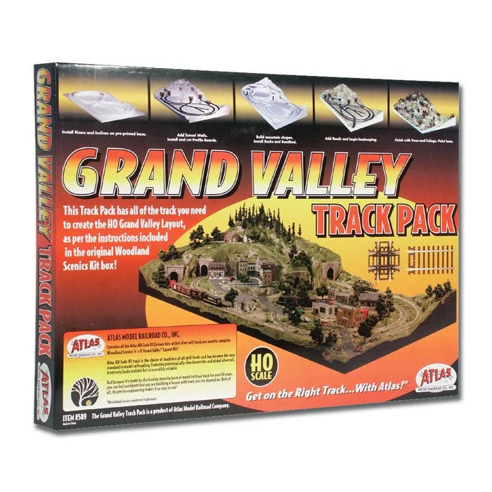 HO Code 83 Grand Valley Track Pack - Atlas