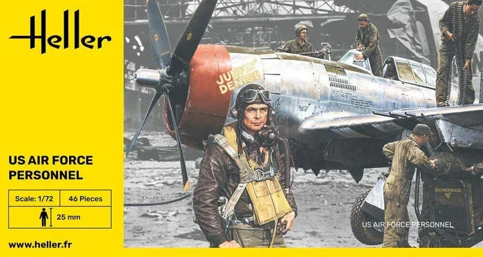 1/72 Heller WWII USAAC Personnel