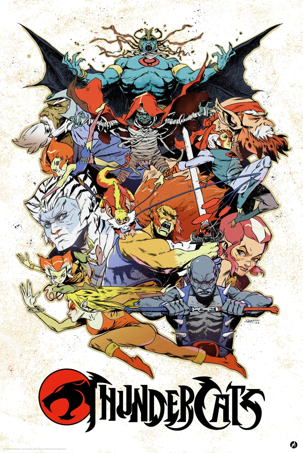 ThunderCats (Timed Edition) Poster - Sanford Greene