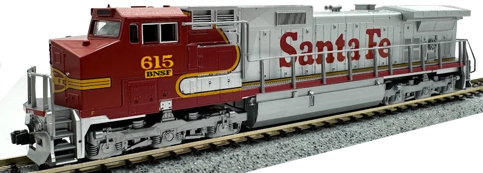 Kato N Scale BNSF Warbonnet Patch 615 Dash 9 (DC)