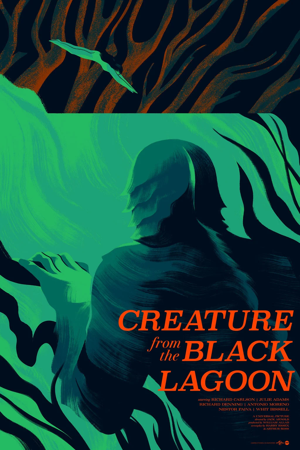Creature from the Black Lagoon Poster - Sara Wong