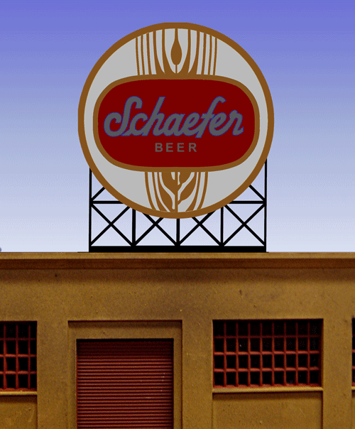 Miller Engineering Schaefer Beer Sign (Lg)