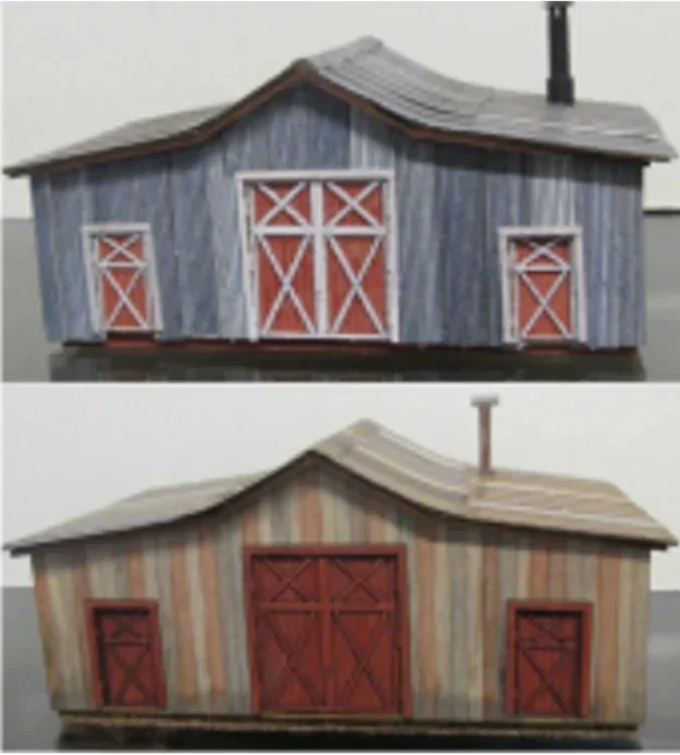 HO Rslaserkits Storage/Handcar Shed/Machine Shop