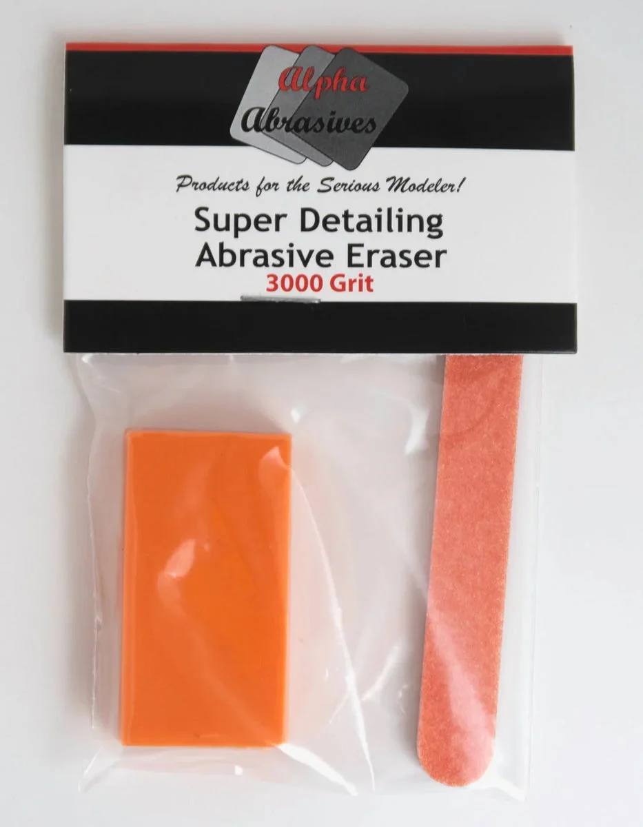 Alpha Abrasives 3000 Grit Super Detailing Abrasive Eraser - #64055