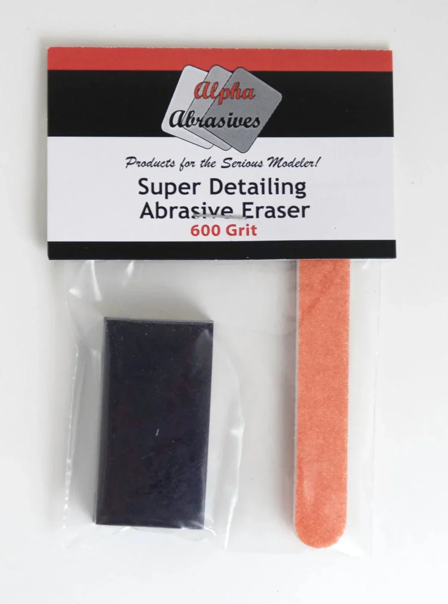 Alpha Abrasives 600 Grit Super Detailing Abrasive Eraser - #64051