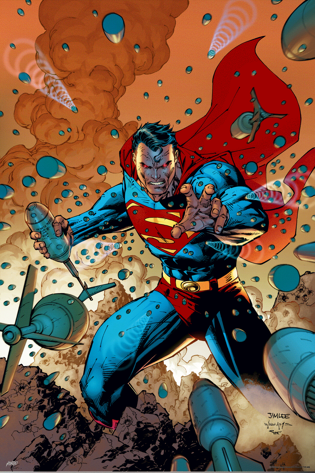 Superman #205 Poster - Jim Lee