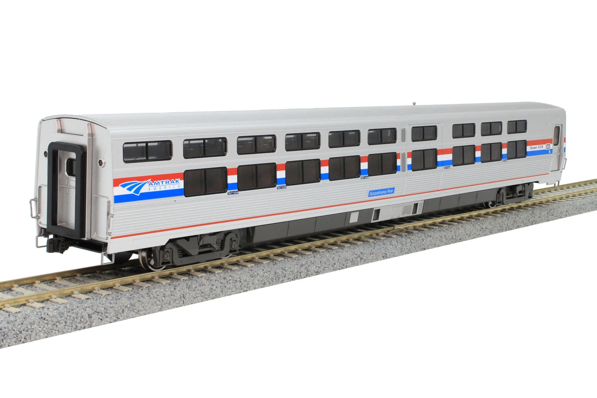Kato HO Scale Amtrak Viewliner II Sleeper Phase III #62518 Susquehanna River