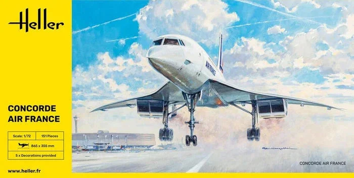 1/72 Heller Concorde Air France