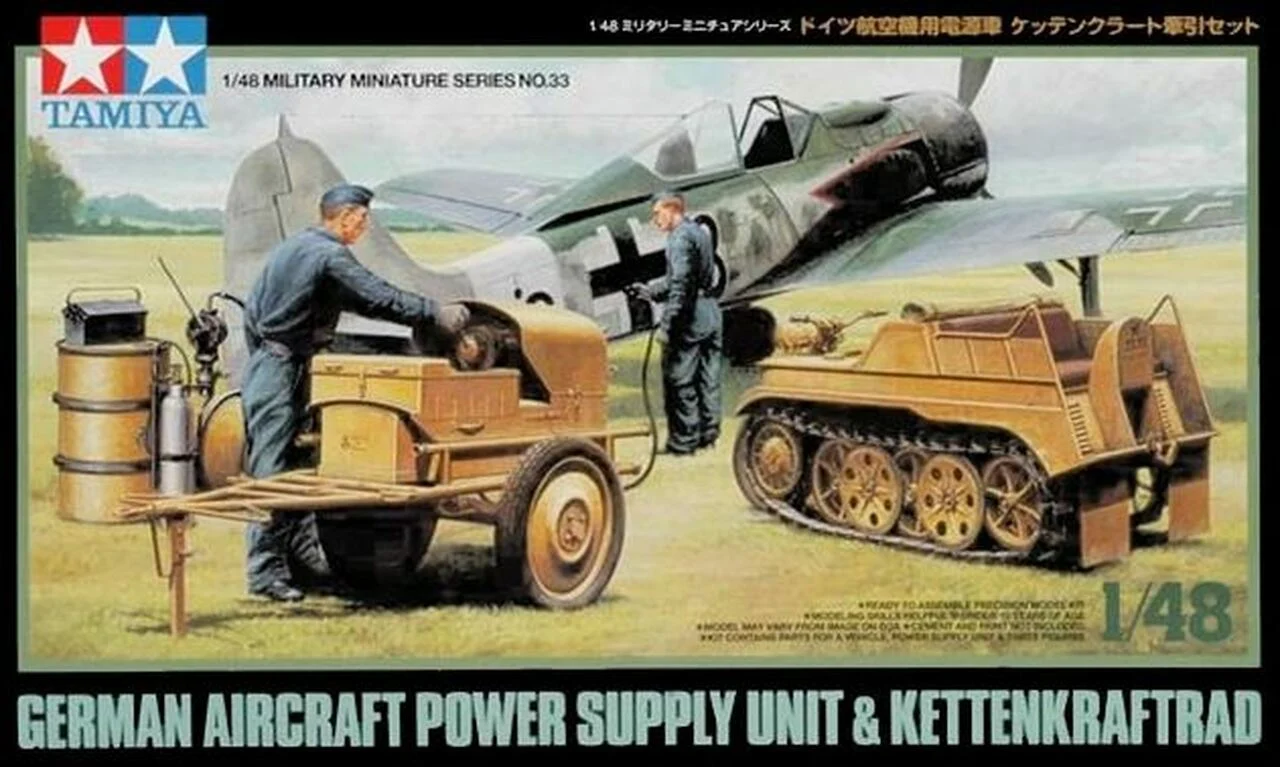 Tamiya 1/48 German Kettenkraftrad - 32533