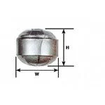 Plastruct N gauge Polyethylene Water Tower Tank (4 per pack)
