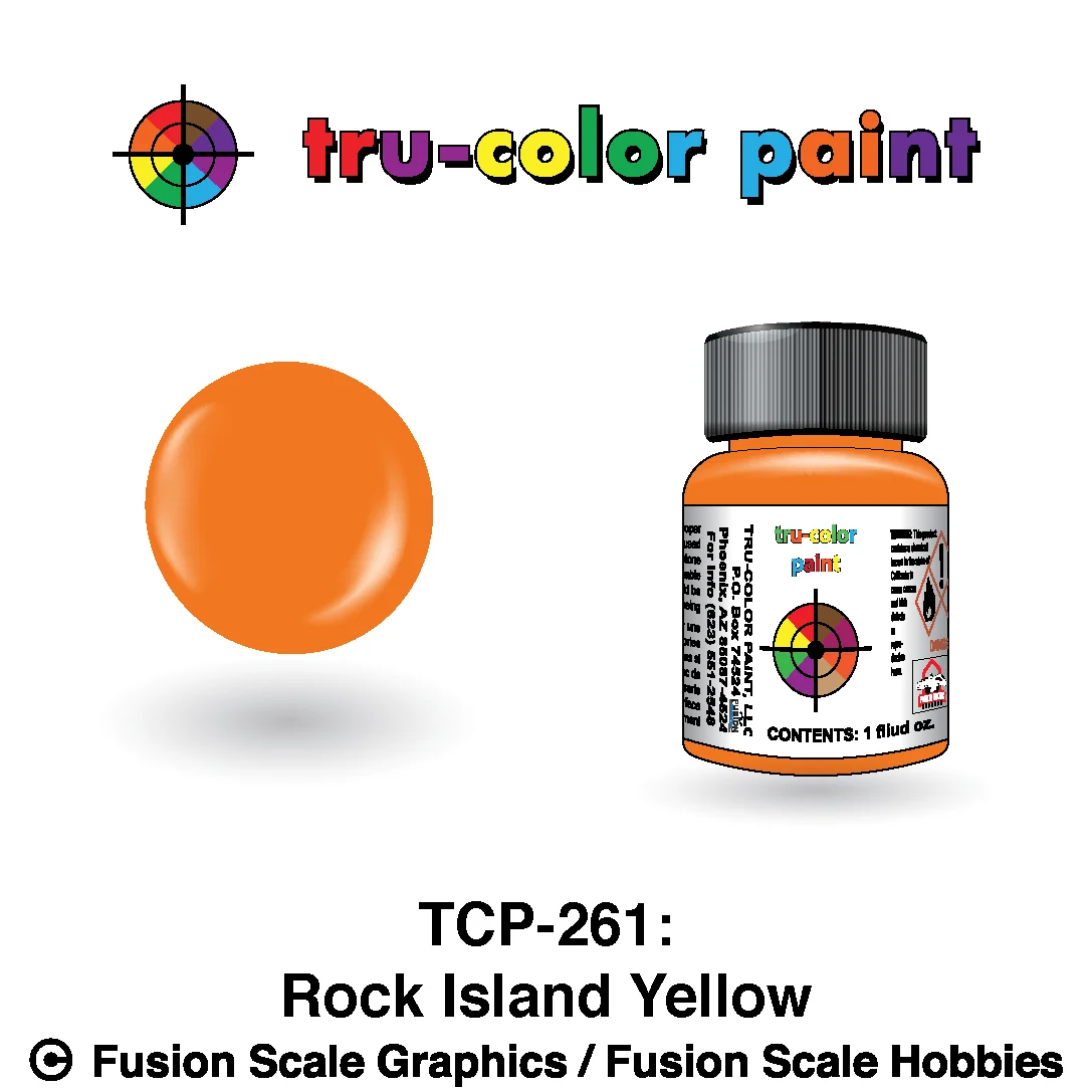 Tru Color Paint Rock Island Yellow 1oz - 261