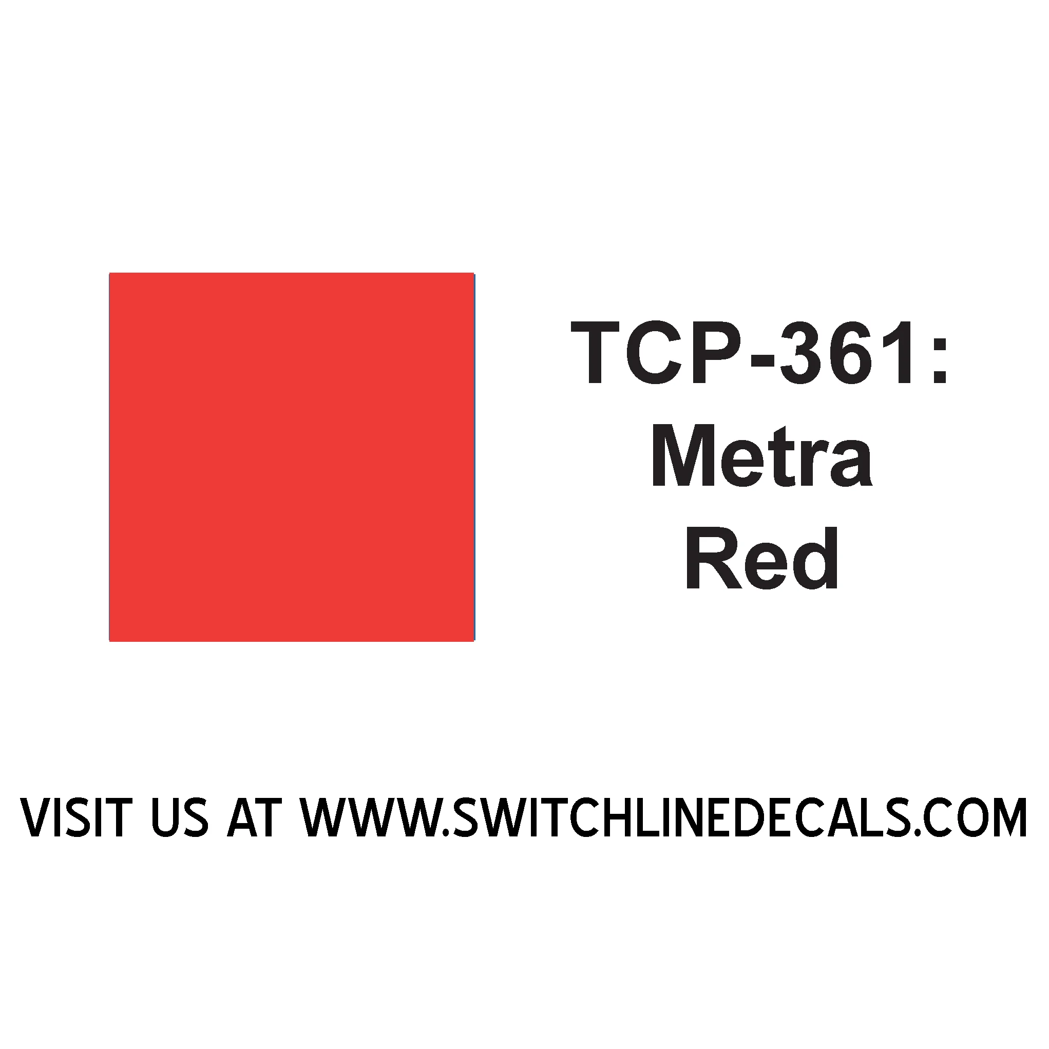 Tru Color Paint TCP-361 Metra Red 1oz Bottle - 361