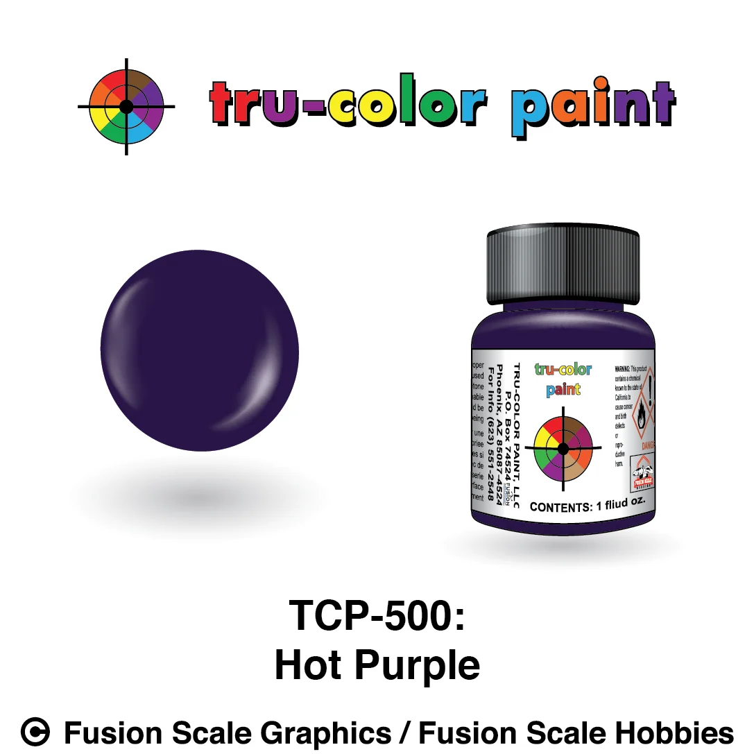 Tru Color Paint Hot Purple 1oz