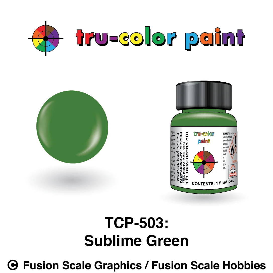 Tru Color Paint Sublime Green 1oz