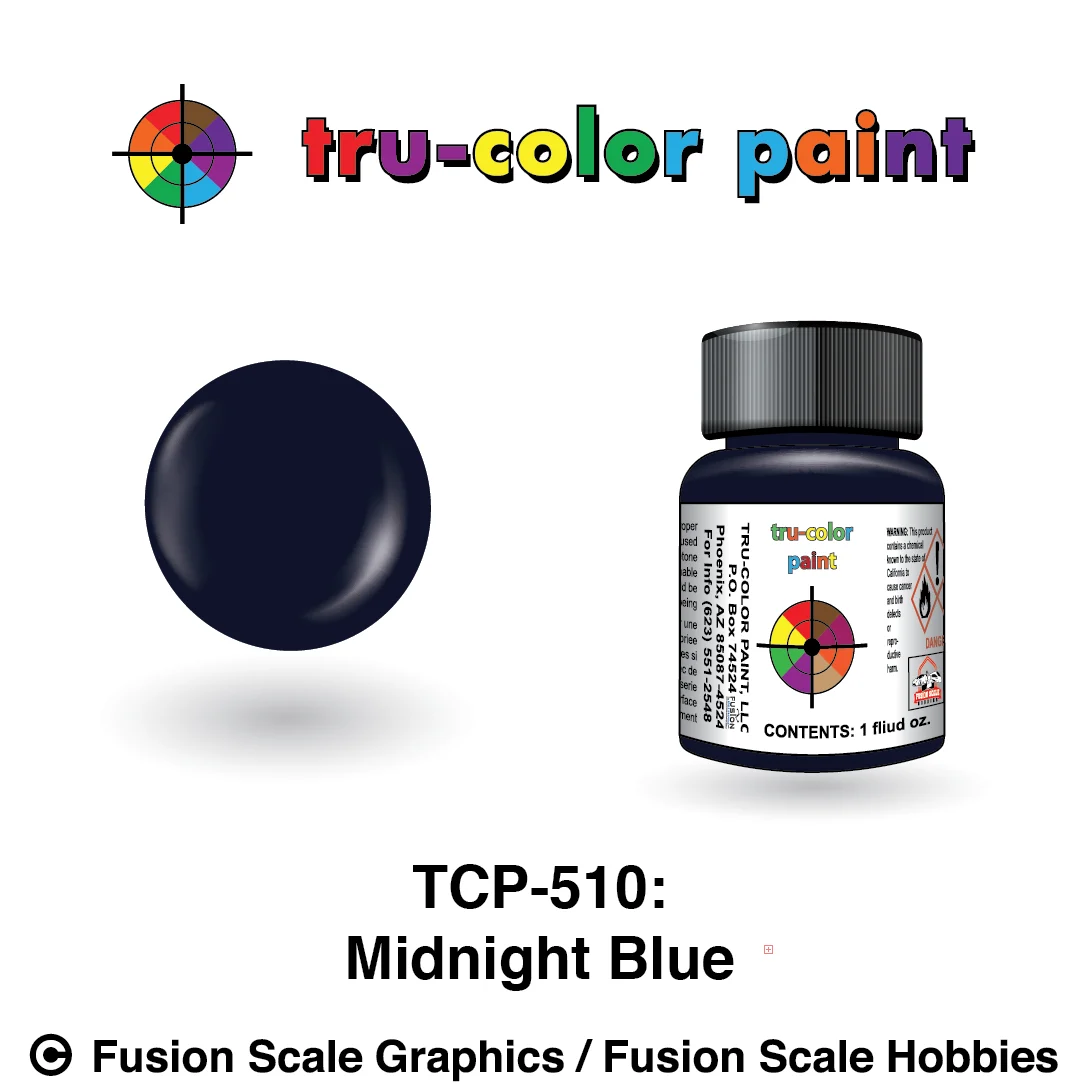 Tru Color Paint Midnight Blue 1oz