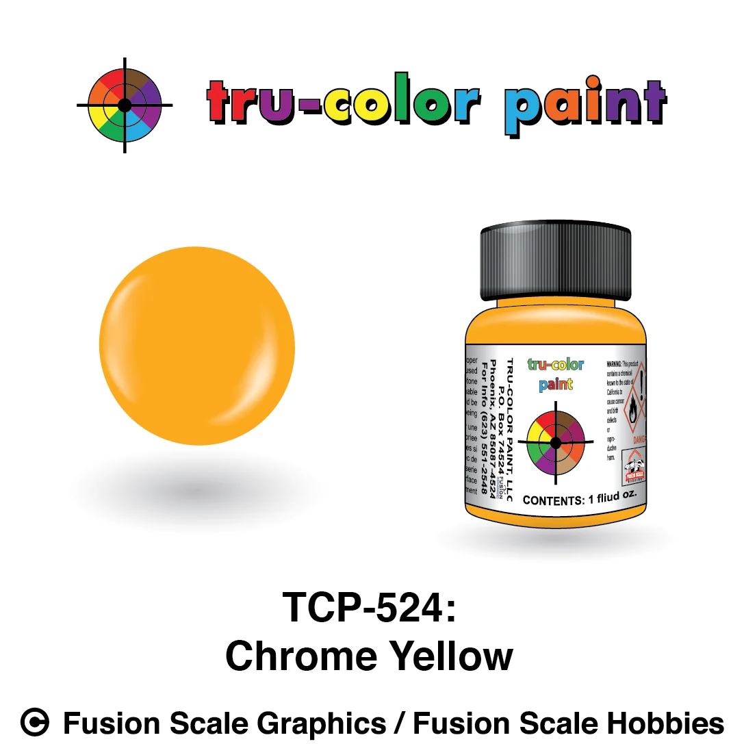 Tru Color Paint Chrome Yellow 1oz