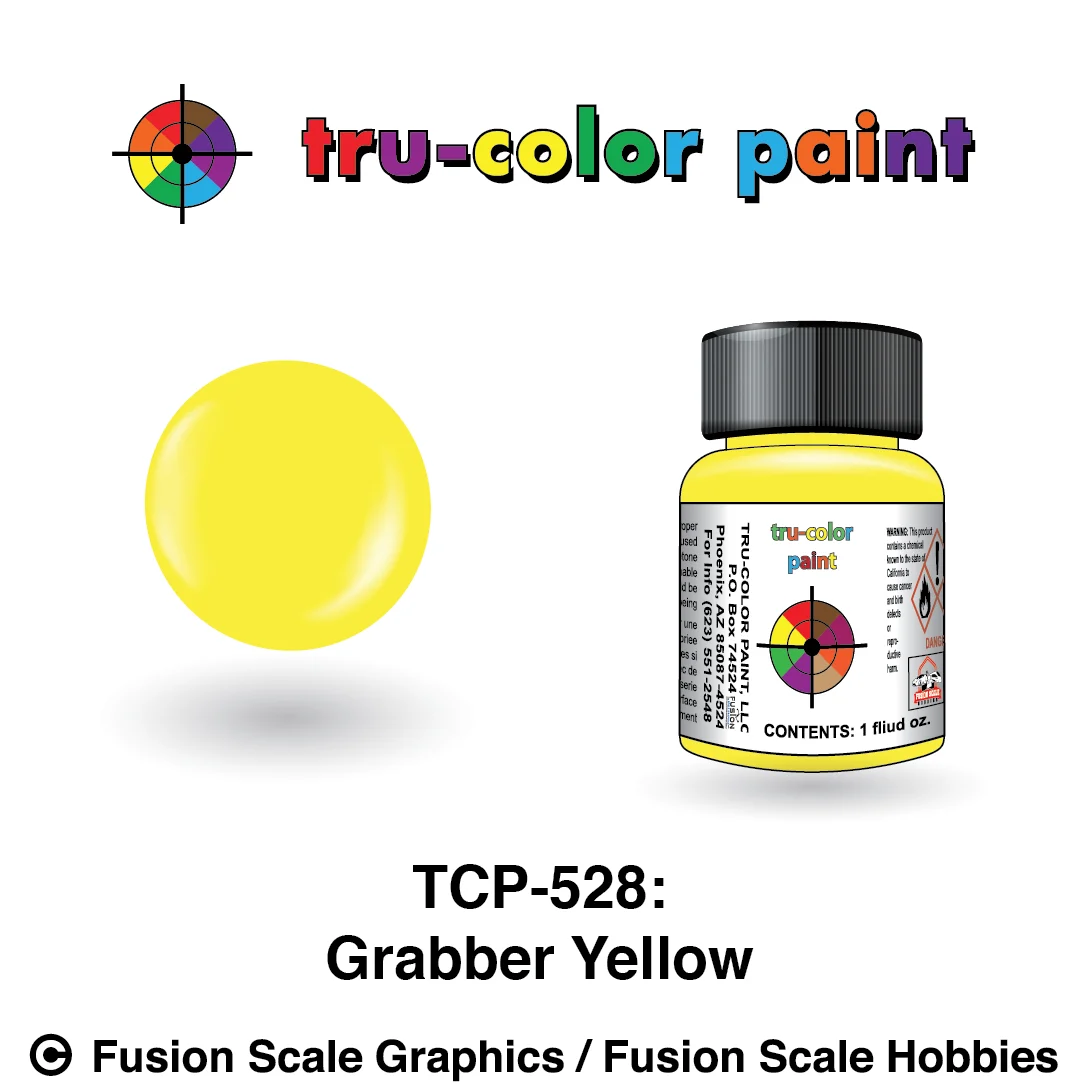 Tru Color Paint Grabber Yellow 1oz