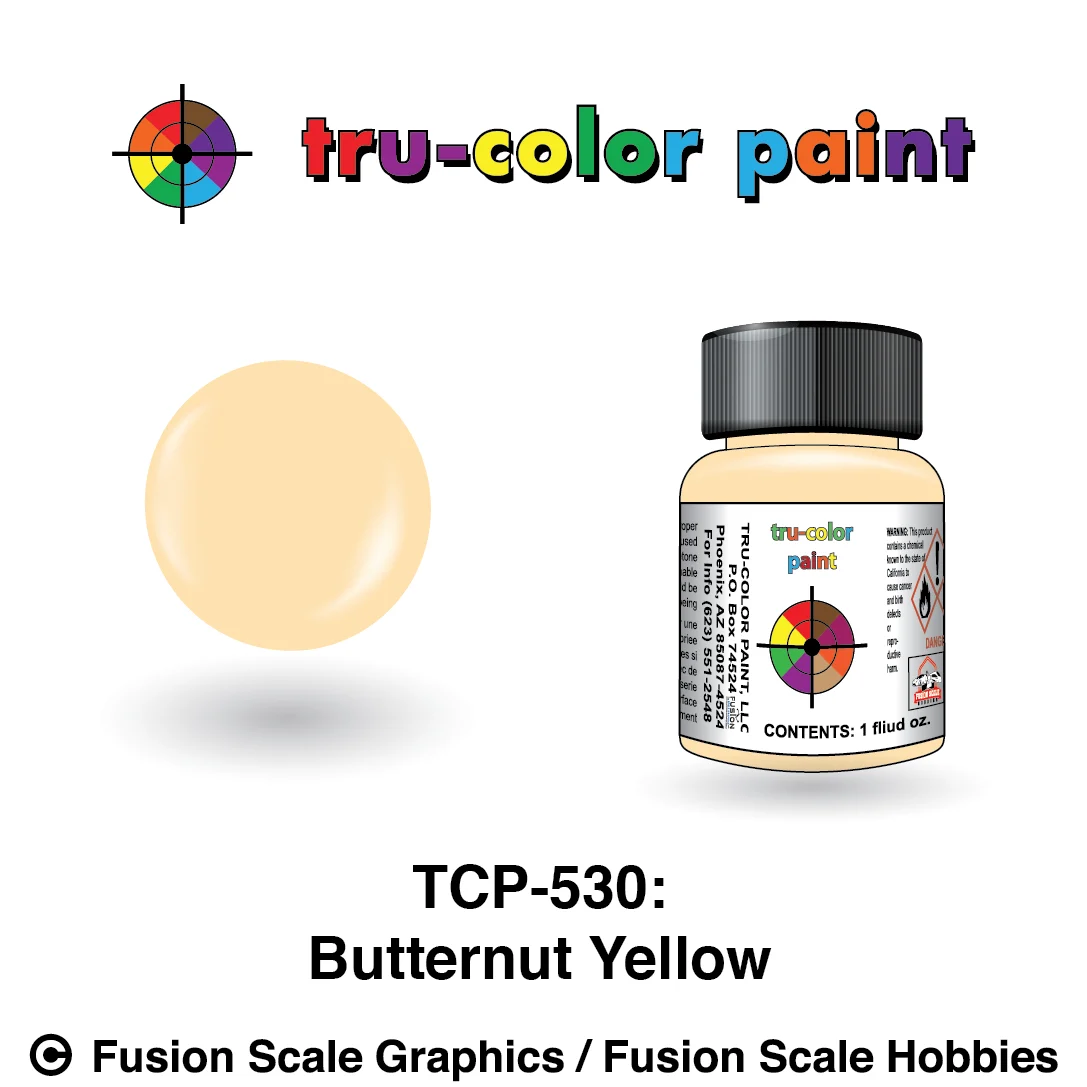 Tru Color Paint Butternut Yellow 1oz