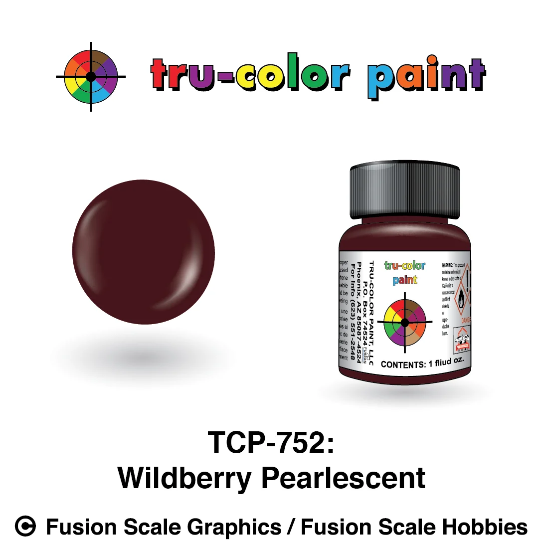 Tru Color Paint Wildberry Pearlescent 1oz