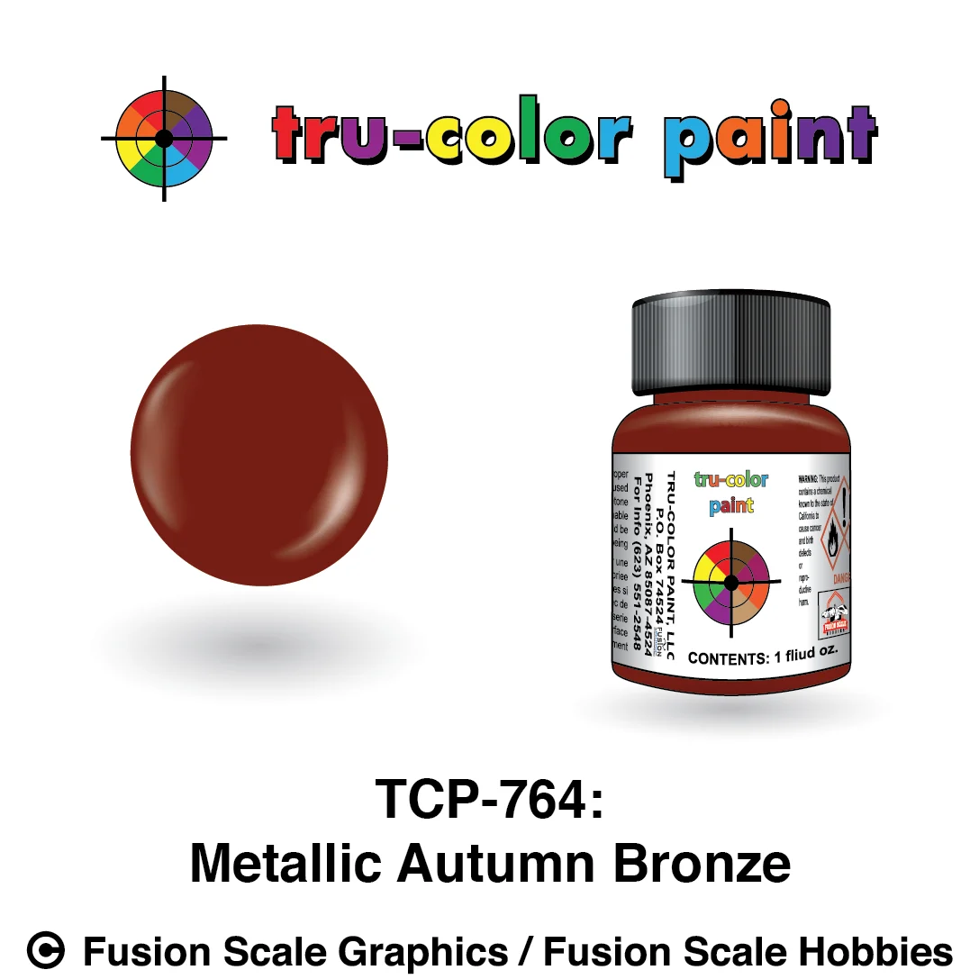 Tru Color Paint Metallic Autumn Bronze 1oz