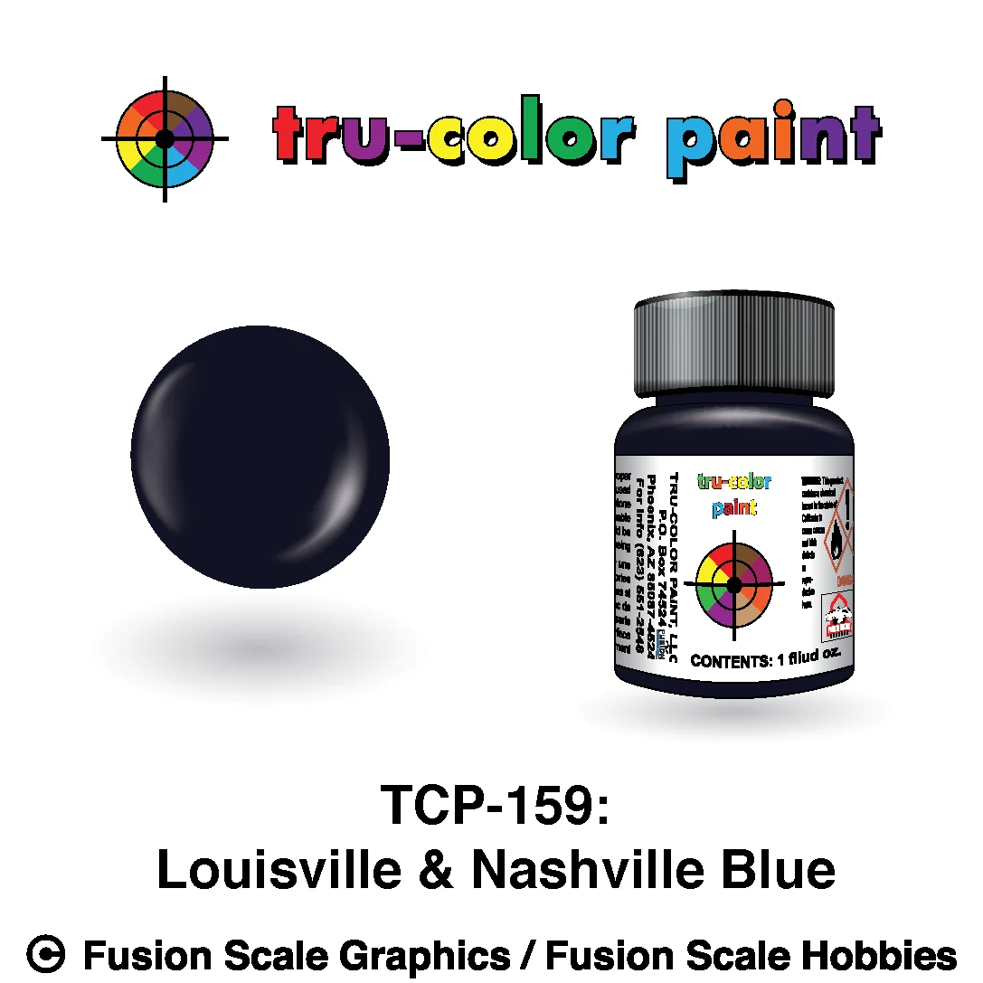 Tru Color Paint Louisville & Nashville Blue 1oz - 159