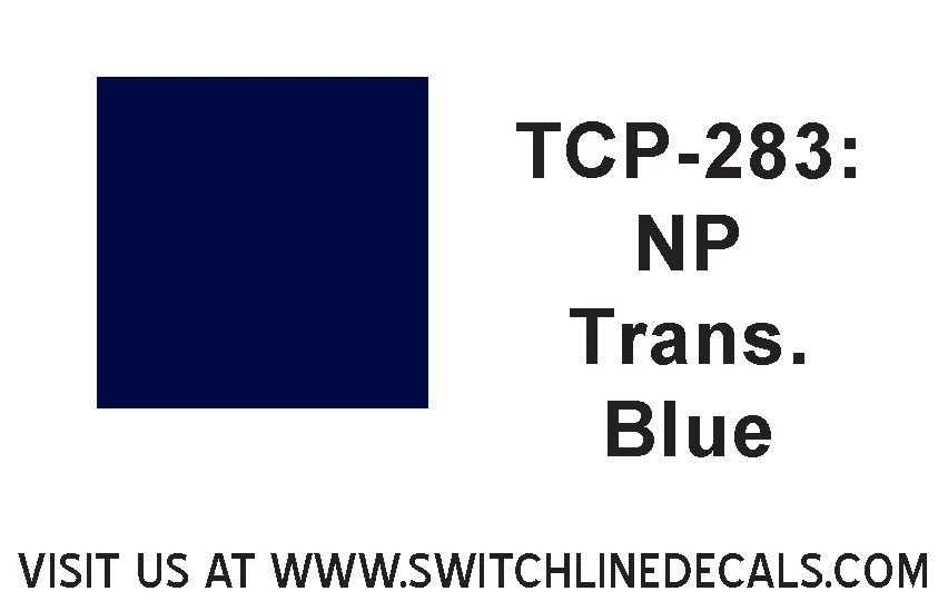 Tru Color Paint Northern Pacific Transport Blue 1oz - 283