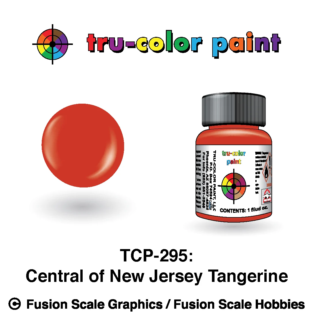 Tru Color Paint Central New Jersey Tangarine 1oz - 295