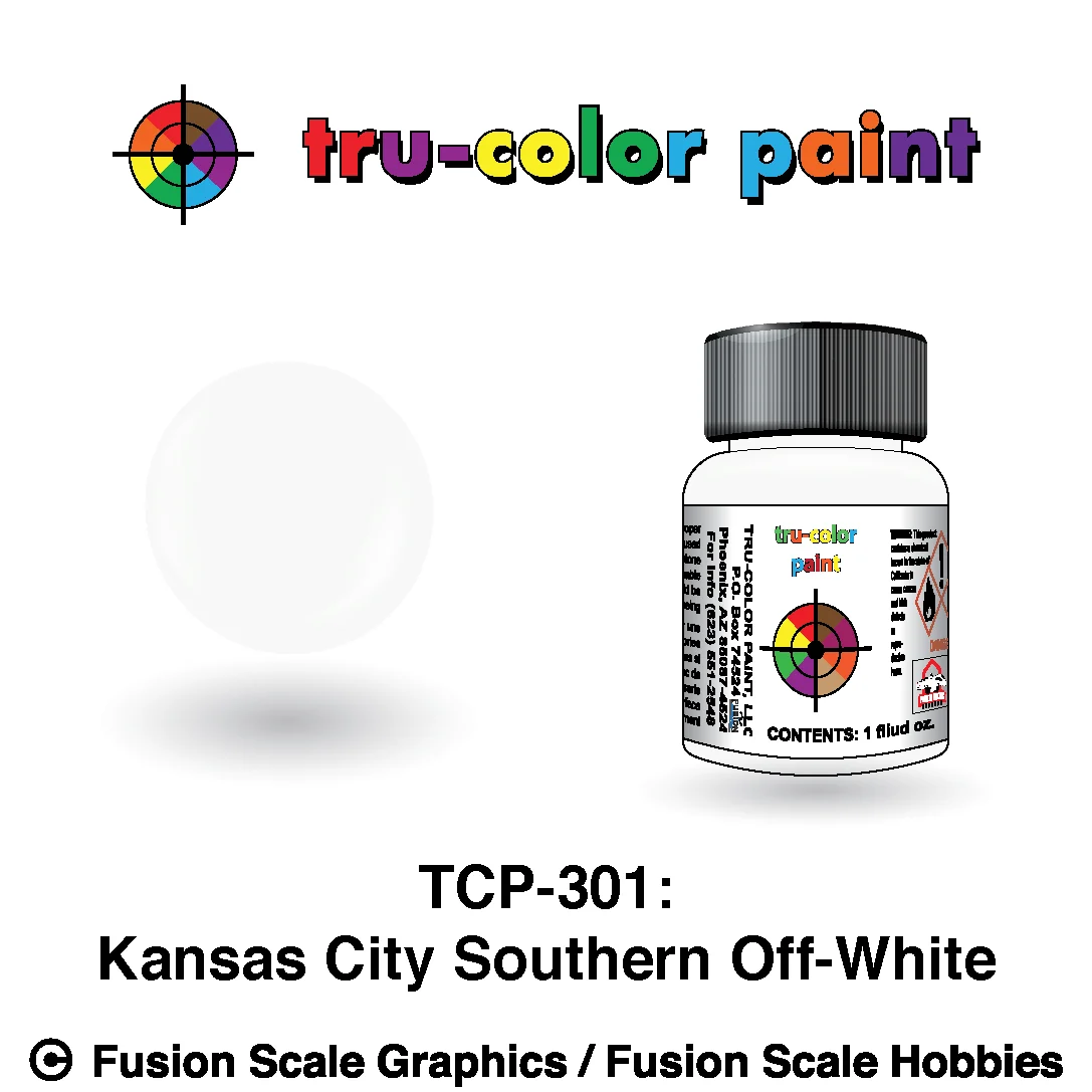 Tru Color Paint Kansas City Southern Off-White 1oz - 301