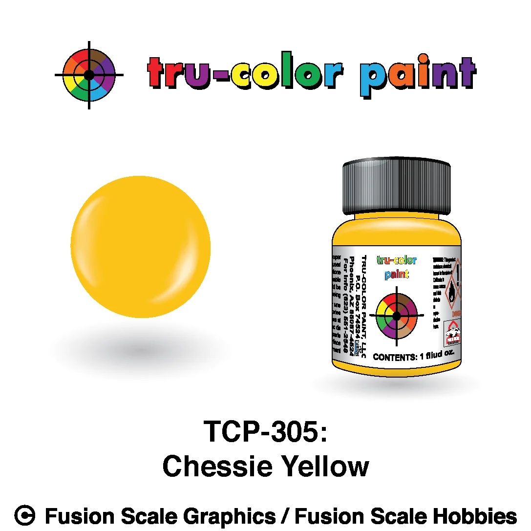 Tru Color Paint Chessie Yellow 1oz - 305