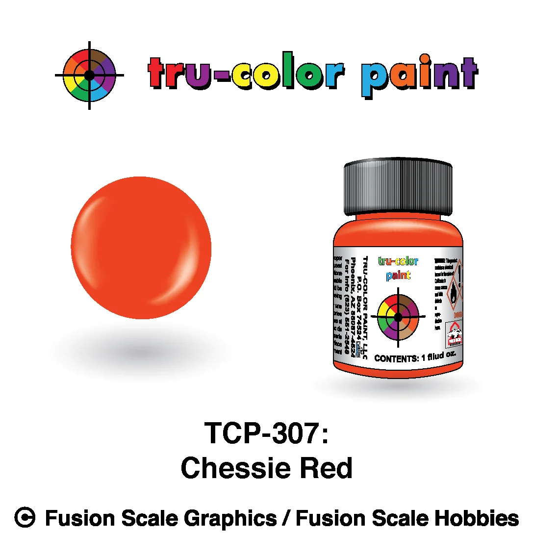 Tru Color Paint Chessie Red 1oz - 307